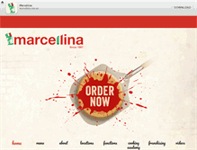 Tablet Screenshot of marcellina.com.au